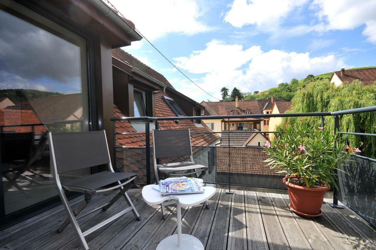 Gites Les Terrasses Du Wineck Katzenthal Exteriér fotografie